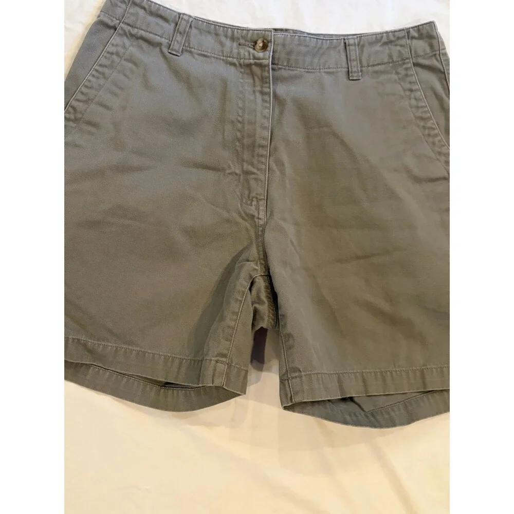 LL Bean Shorts Women's 8-Reg Tan 6